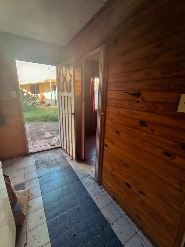 En venta casa 2 dormitorios con gran terreno 