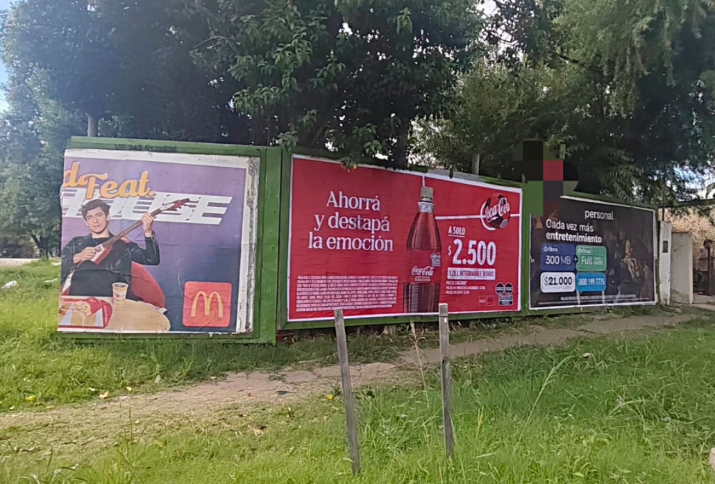 Terreno en esquina. Importante arteria de la ciudad.